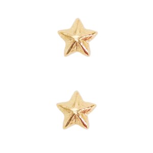 Decorations Miniature Medal Attachment: 1/8 inch Gold Star