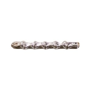 Decorations miniature Medal Attachment: Good Conduct, 5 knot, silver oxidize