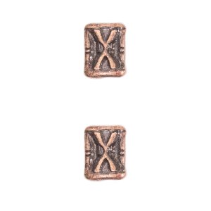Decorations miniature Medal Attachment: Hourglass, bronze