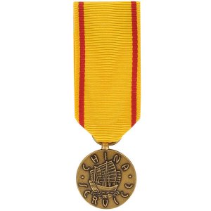 Decorations Miniature Medal: China Service