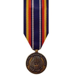 Decorations Miniature Medal: Global War on Terrorism Service