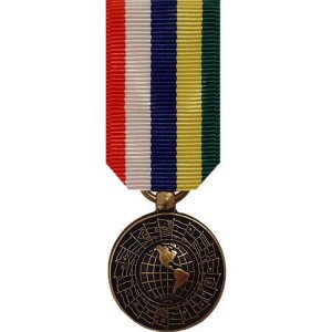 Decorations Miniature Medal: Inter American Defense Board