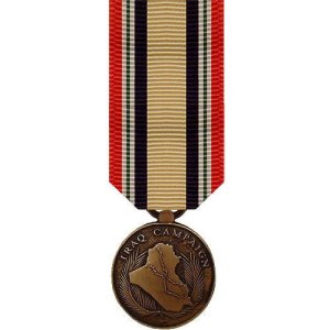 Decorations Miniature Medal: Iraq Campaign