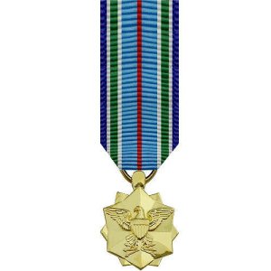 Decorations Miniature Medal: Joint Service Achievement, 24k Gold Plated