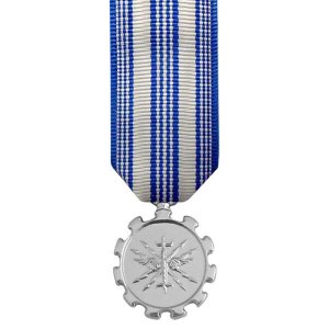 Decorations Miniature Medal: Mirror Finish: Achievement