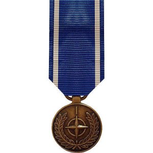 Decorations Miniature Medal: NATO Medal