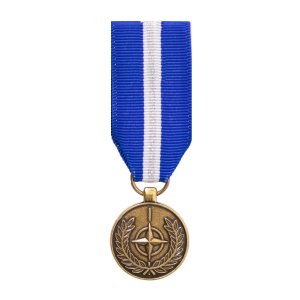 Decorations Miniature Medal: NATO Non-Article 5 Medal: All Balkans Operation