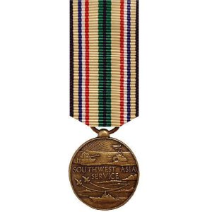 Decorations Miniature Medal: Southwest Asia Service