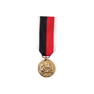 Decorations Miniature Medal: US WWII Occupation, 24k Gold Plated