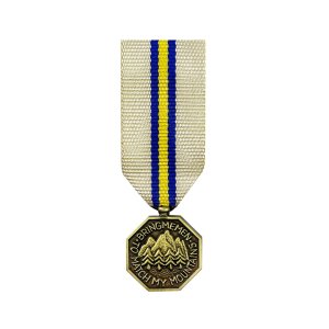 Decorations Miniature Size Medal: California National Guard Commendation Medal