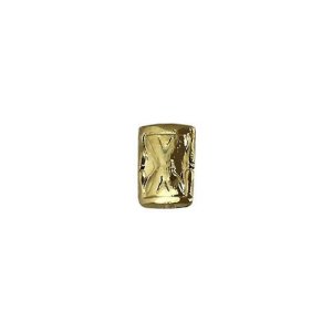 Decorations No Prong Ribbon Attachments: Hourglass, gold