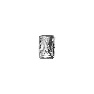 Decorations No Prong Ribbon Attachments: Hourglass, silver