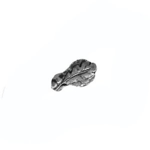 Decorations No Prong Ribbon Attachments: Oak Leaf Cluster, silver