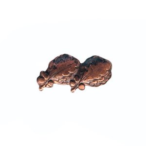Decorations No Prong Ribbon Attachments: Two Oak Leaf Clusters Mounted on a Bar, bronze