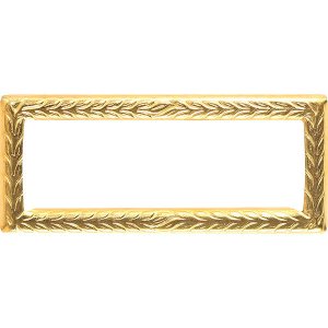 Decorations No Tab Ribbon Device: Frame, large