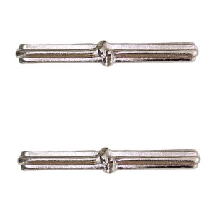 Decorations Ribbon Attachments: Good Conduct, 1 knot, silver oxidize