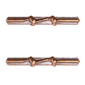 Decorations Ribbon Attachments: Good Conduct, 2 knot, bronze