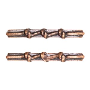 Decorations Ribbon Attachments: Good Conduct, 3 knot, bronze