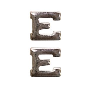 Decorations Ribbon Attachments: Letter E, large