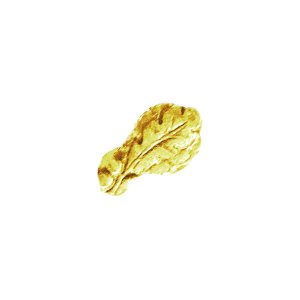 Decorations Ribbon Attachments: Oak Leaf Cluster, gold