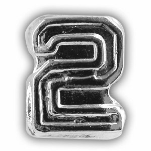 Decorations Ribbon Attachments: Strike Flight Number 2, silver