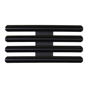 Decorations Ribbon Mounting Bar: 12 Ribbons, black metal One-Eighth Inch space