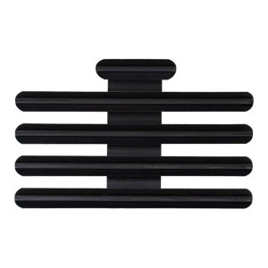 Decorations Ribbon Mounting Bar: 13 Ribbons, black metal One-Eighth Inch spacing