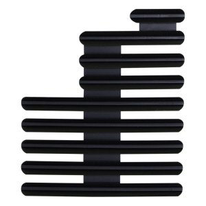 Decorations Ribbon Mounting Bar: 22 Ribbons Staggered Right, ⅛ inch space