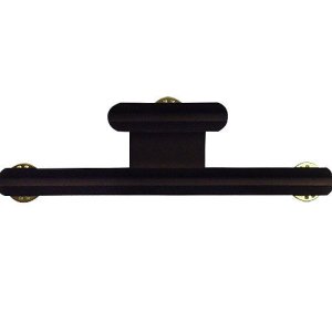 Decorations Ribbon Mounting Bar: 4 Citations, black metal