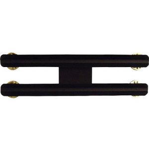 Decorations Ribbon Mounting Bar: 6 Citations, black metal