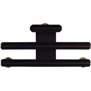 Decorations Ribbon Mounting Bar: 7 Citations, black metal