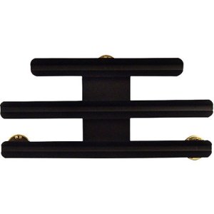 Decorations Ribbon Mounting Bar: 8 Citations, black metal