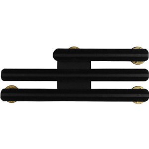 Decorations Ribbon Mounting Bar: 8 Ribbons Staggered Right, ⅛ inch space