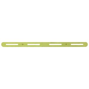 Decorations Ribbon Mounting Bar: Base Bar, brass, quadruple, clutch back