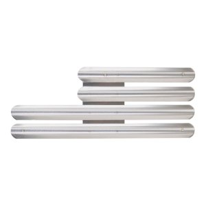 Decorations Ribbon Mounting Bar: Fits 10 Ribbons Staggered Right, metal