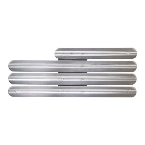 Decorations Ribbon Mounting Bar: Fits 11 Ribbons Staggered Right, metal