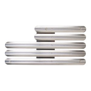 Decorations Ribbon Mounting Bar: Fits 13 Ribbons Staggered Right, metal