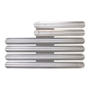 Decorations Ribbon Mounting Bar: Fits 16 Ribbons Staggered Right, metal