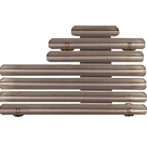 Decorations Ribbon Mounting Bar: Fits 17 Ribbons Staggered Right Air Force, metal