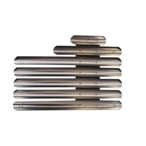 Decorations Ribbon Mounting Bar: Fits 18 Ribbons Staggered Right, metal