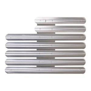 Decorations Ribbon Mounting Bar: Fits 19 Ribbons Staggered Right, metal