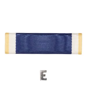 Decorations Ribbon Unit: E for Efficiency with letter E for Efficiency