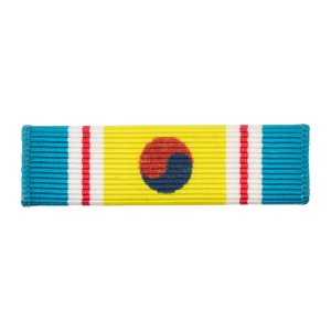 Decorations Ribbon Unit: Republic of Korea War Service with Device