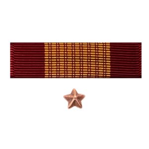 Decorations Ribbon Unit: Vietnam Armed Forces Gallantry Cross with bronze star