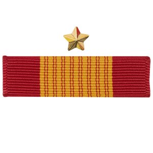 Decorations Ribbon Unit: Vietnam Armed Forces Gallantry Cross with gold star