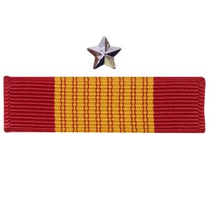 Decorations Ribbon Unit: Vietnam Armed Forces Gallantry Cross with silver star