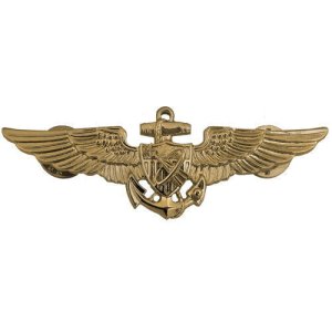 Navy Badge: Astronaut Aviator, regulation size