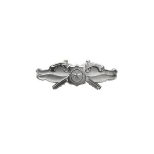Navy Badge: Basic Security Forces Specialist, miniature size mirror finish