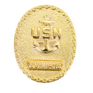 Navy Badge: Enlisted Advisor E7 Command CPO, miniature