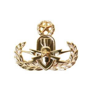 Navy Badge: Explosive Ordnance Disposal Officer, regulation size